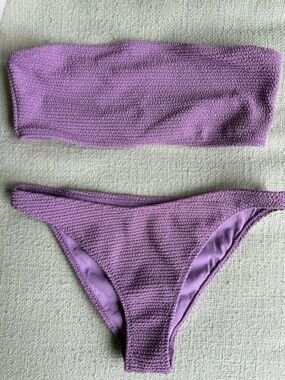 PacSun Textured Bandeau Bikini